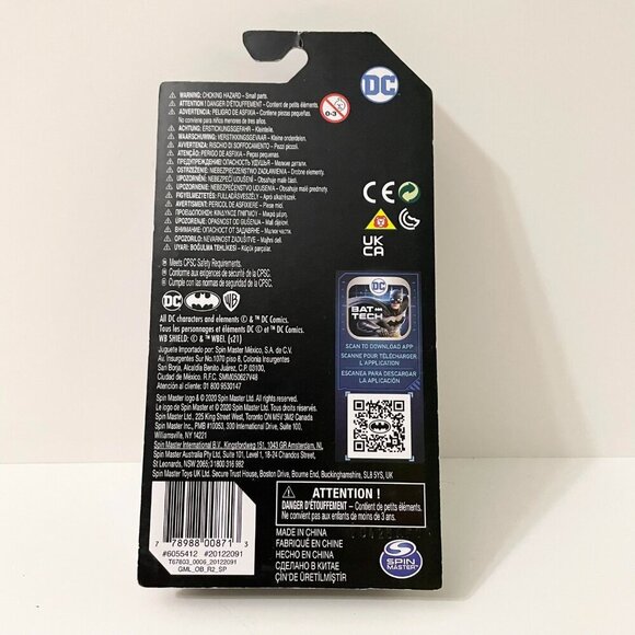 2020 The Joker Action Figure Spin Master 5 Inch Tall - Picture 6 of 16